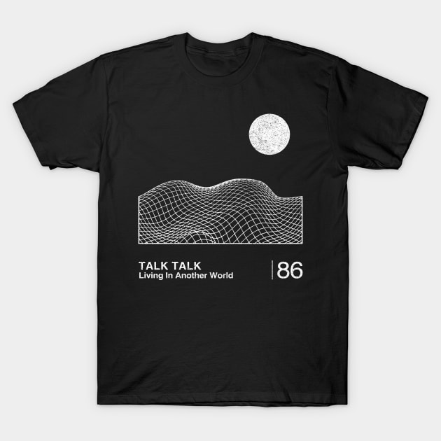 Talk Talk / Minimalist Graphic Artwork Design T-Shirt by saudade